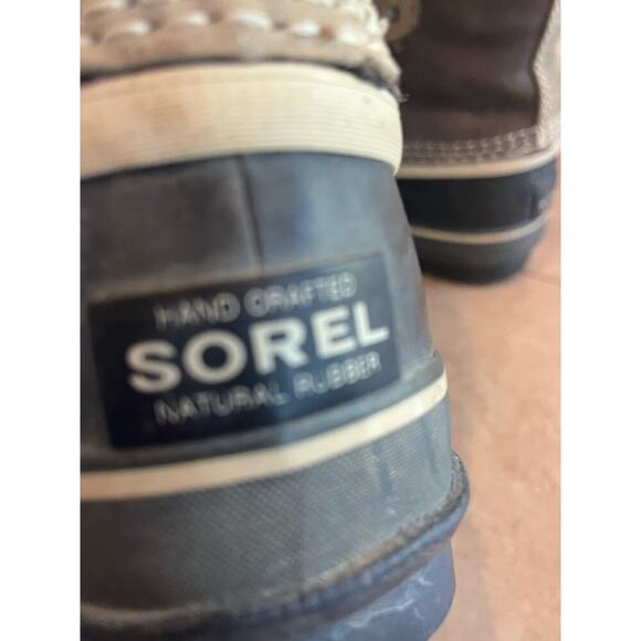 Sorel Joan of Artic Waterproof Snow Boots Women 8 Vegan Faux Fur Lace Up Boots - Picture 3 of 15